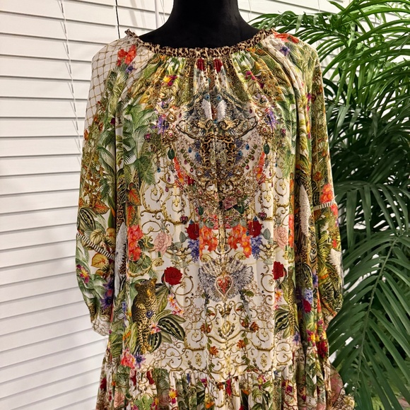 CAMILLA BEJEWELED DRESS, XS, EXCELLENT CONDITION - Picture 2 of 11